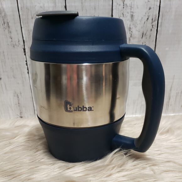 Bubba Keg 52 oz Insulated Travel Mug Navy Blue & Gray with Bottle Opener - Picture 1 of 6